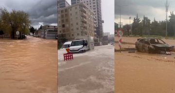 Mardin’de Sağanak Yağış Hayatı Felç Etti