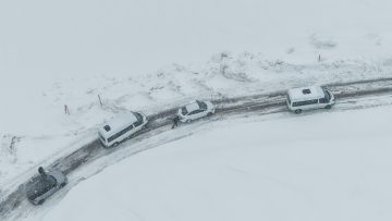 Muş’ta Kar Yağışı ve Tipiden Kaynaklanan Ulaşım Zorlukları Aşıldı