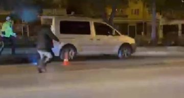 Polisin üzerine araç süren sürücüye 200 bin TL ceza