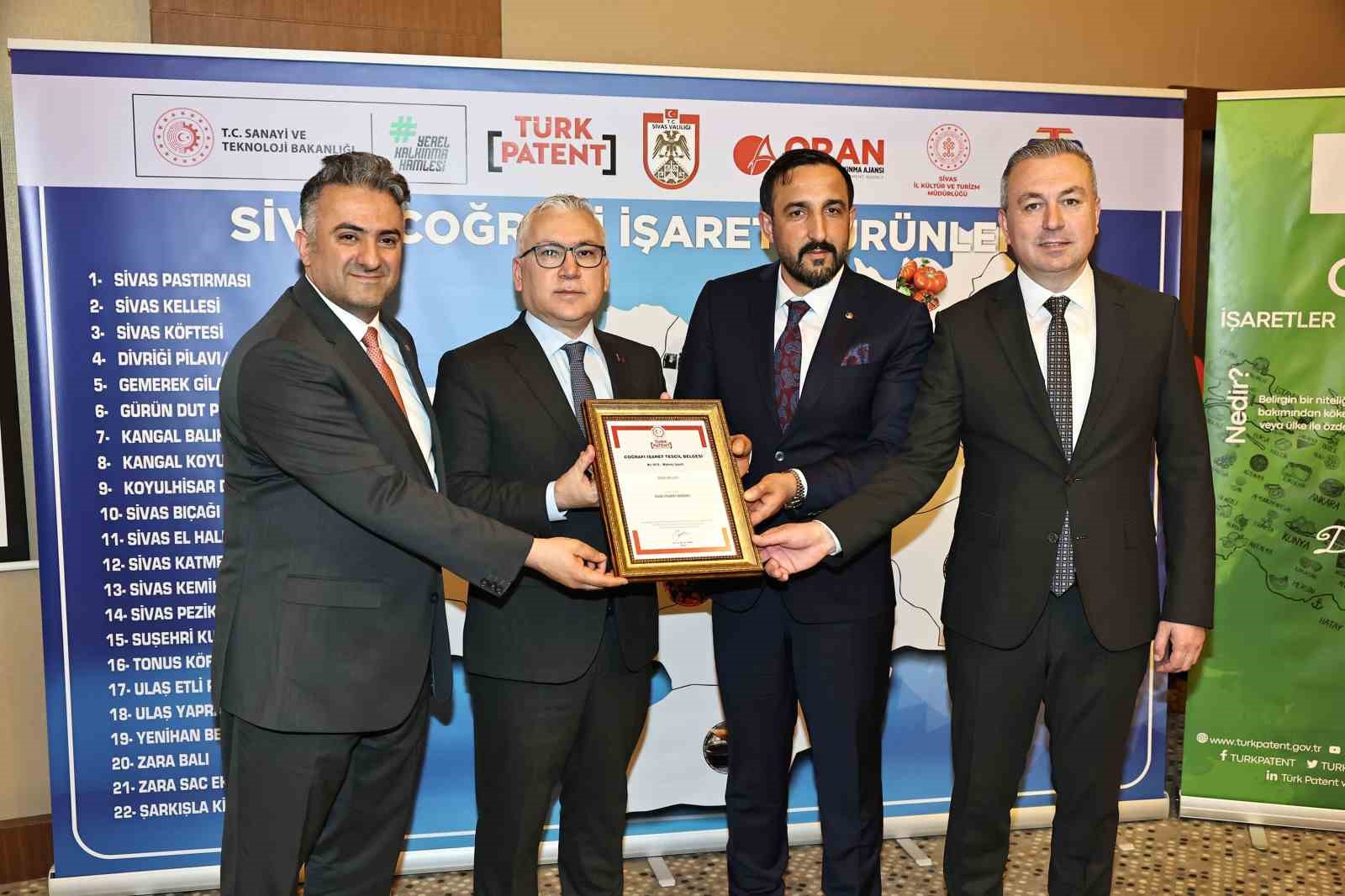 Sivas’ın Geleneksel Lezzeti Kellesine Coğrafi İşaret Tescili