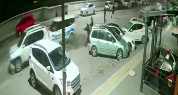 Sivas’ta polisin “dur” ihtarına uymayan sürücü, ortalığı savaş alanına çevirdi