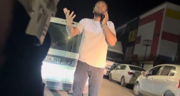 Alkollü sürücü kontrolü gördü, aracını çorbacıya çekip sürücü olmadığını iddia etti