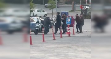 Başakşehir’de yumruklu kavgada motosiklet sürücüsü bayıldı