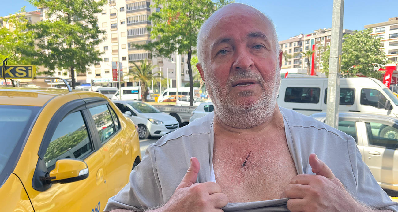 Bıçaklı saldırıya uğrayan taksici dehşet anlarını anlattı!