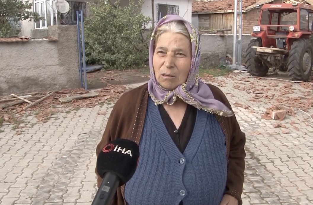 Çorum’da hortumun vurduğu köydeki vatandaş o anları anlattı: “Deprem oldu sandım”