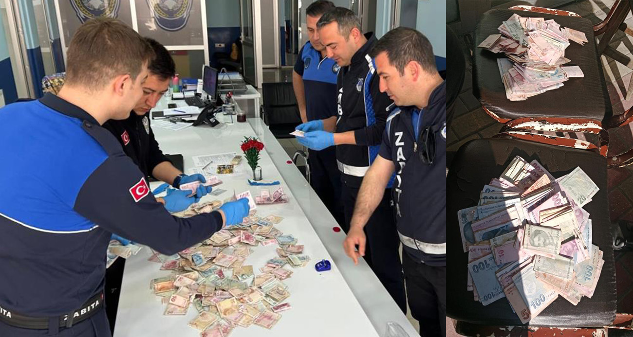 Dilencinin üzerinden çıkan para şaşırttı