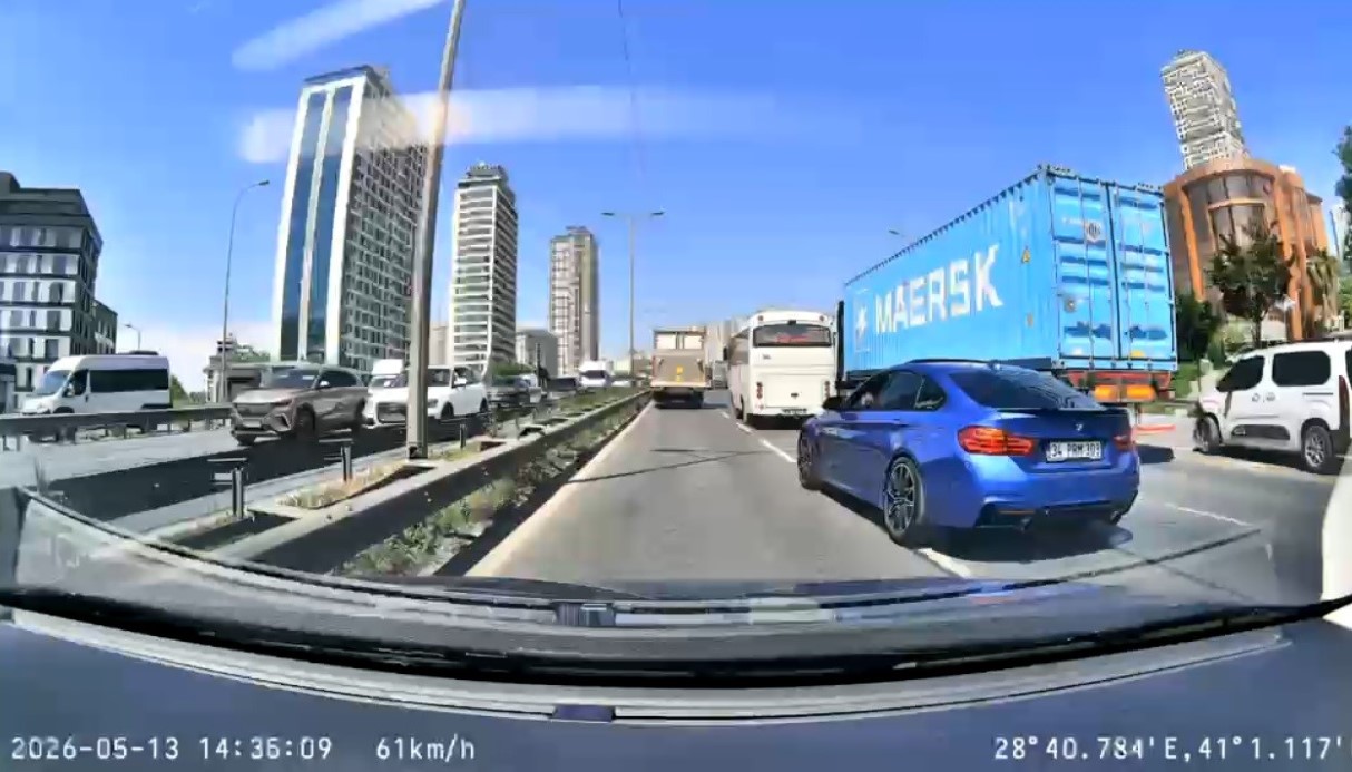 Esenyurt’ta makas atan sürücüye 96 bin TL ceza, ehliyetine ve araca el konuldu