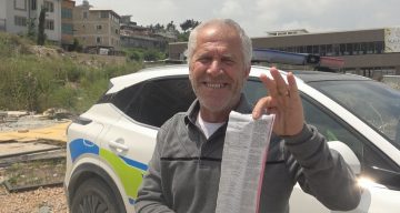 İlk kez ceza yiyen sürücü 4 bin TL’lik hız cezası için polis ekiplerini tebrik etti