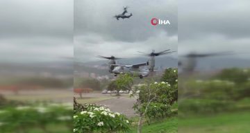 Karakas’ta ABD tatbikatı: İki askeri uçak, büyükelçilik otoparkına indi