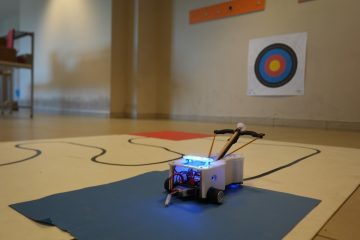 Ok atan ve hedef takip eden robot yaptılar: “Tek rakibimiz Mete Gazoz”