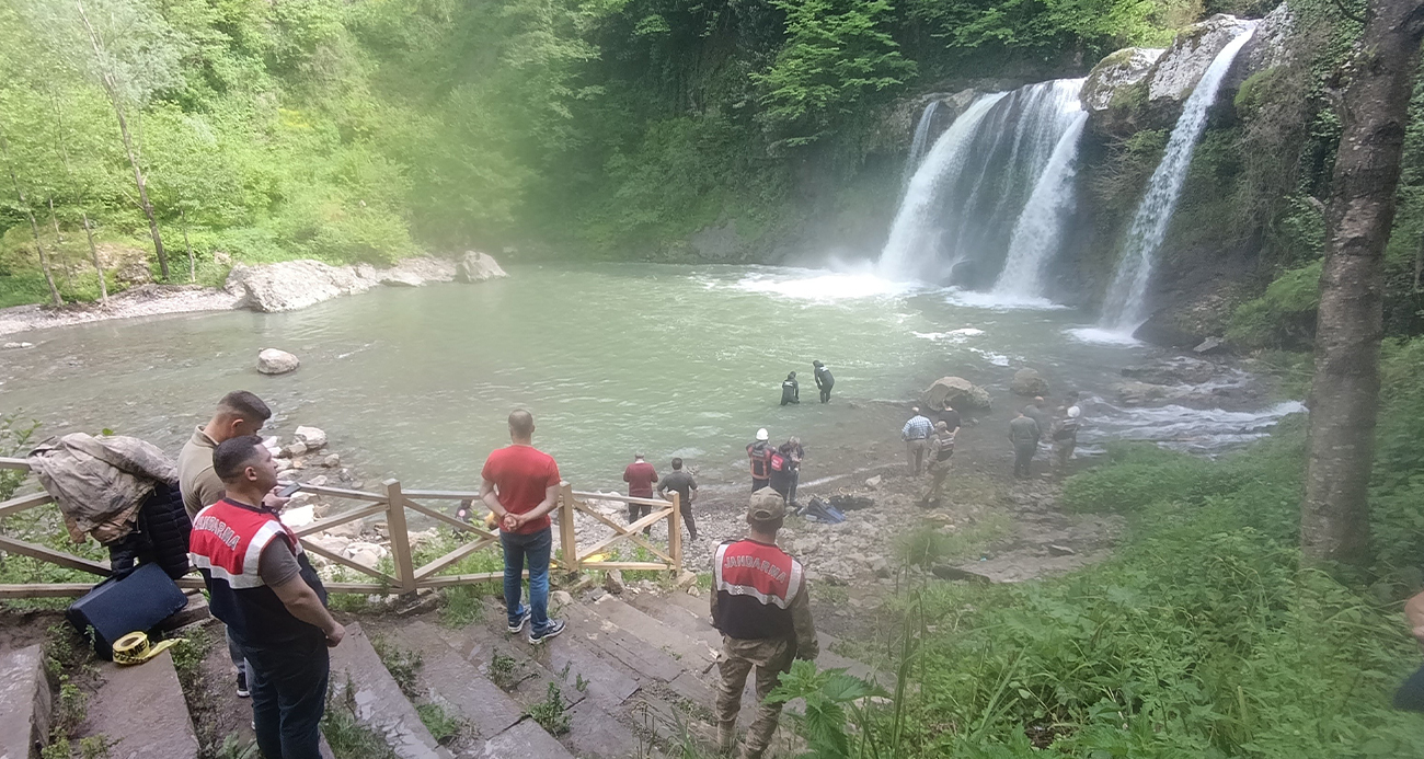 Ordu’da şelale göletine giren çocuk boğuldu