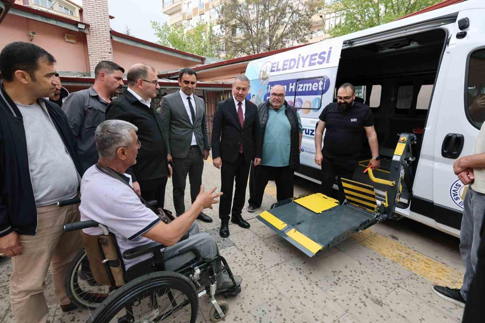 Sivas Belediyesi’nden Engelliler Haftası’nda anlamlı destek