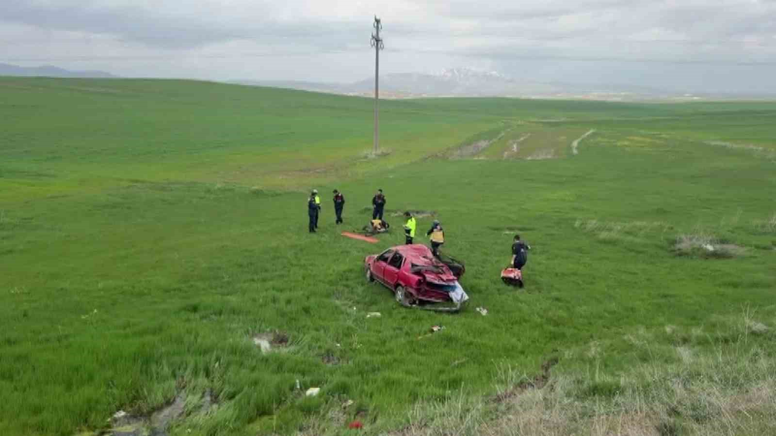 Sivas’ta 86 yaşındaki sürücü kazada hayatını kaybetti