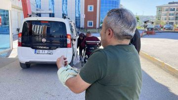 Sivas’ta acemi kasaplar hastanenin yolunu tuttu