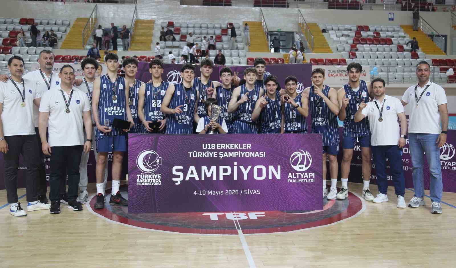 U18 Erkekler Türkiye Basketbol şampiyonu belli oldu