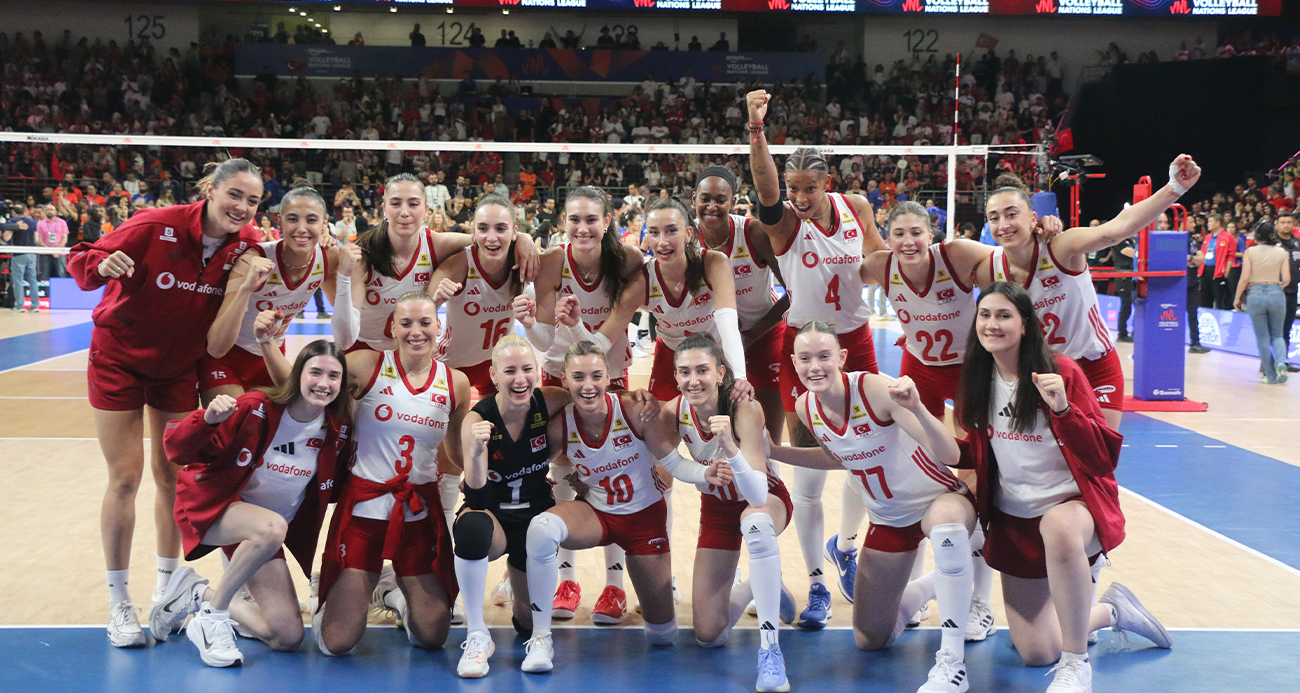 A Milli Kadın Voleybol Takımı, Çin’i 3-2 mağlup etti