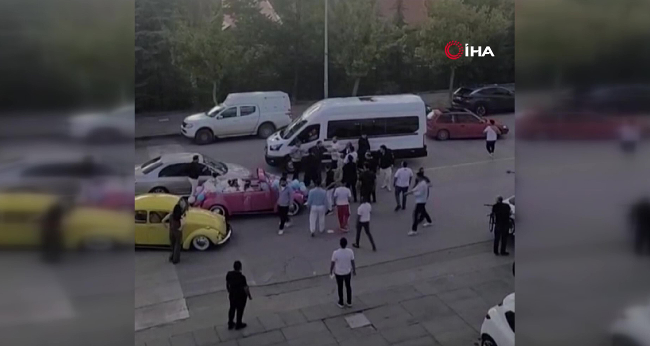 Ankara’da sünnet konvoyu trafiği felç etti