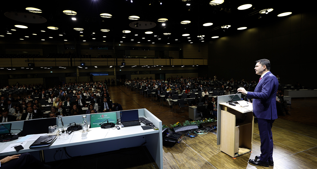 Bakan Kurum, Bonn’da COP31 Eylem Gündemi’nin önemli başlıklarını ve hedeflerini açıkladı