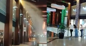 Bursa’da alışveriş merkezinde panik