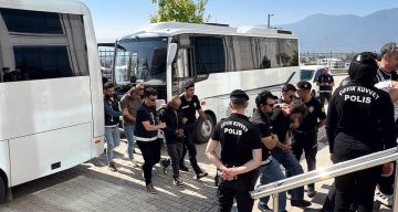 Bursa’da hava destekli uyuşturucu operasyonu: 17 tutuklama