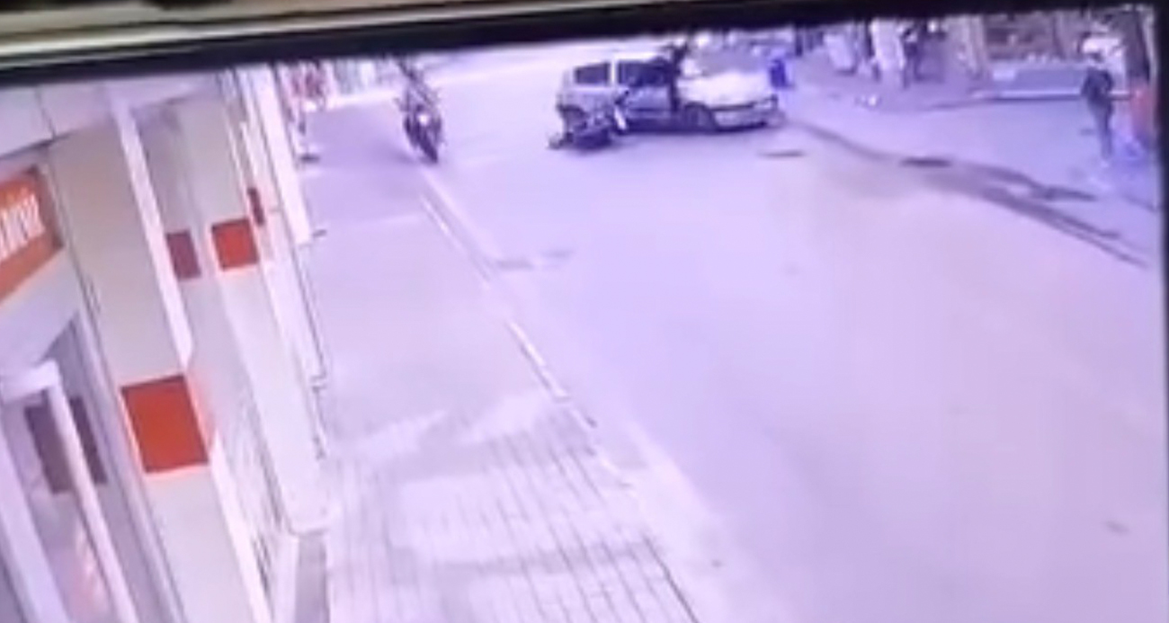 Bursa’da ilginç kaza…Yapay zeka değil, gerçek kaza görüntüsü