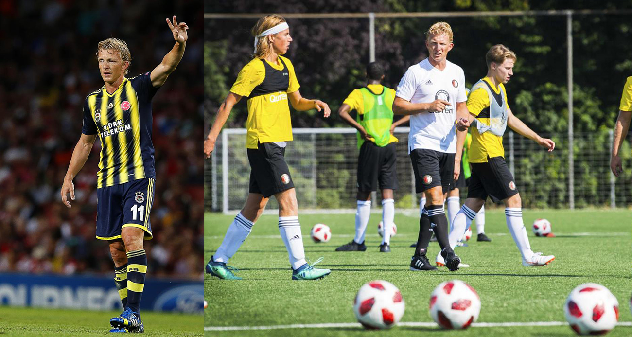 Dirk Kuyt, 11 yıl sonra Fenerbahçe’ye döndü