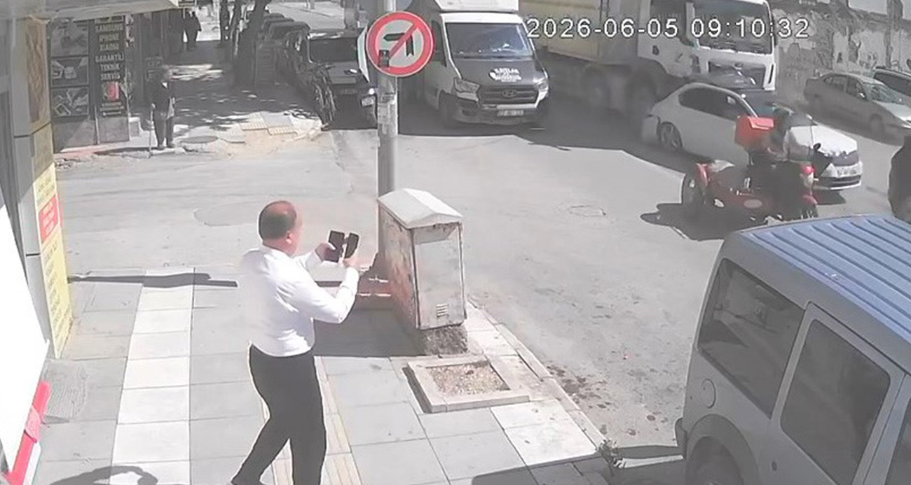Freni patlayan kamyon, caddeyi böyle savaş alanına çevirdi: 10 araç zarar gördü, 5 yaralı