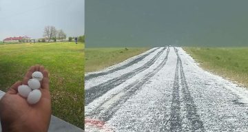 Kars’ta dolu kabusu: Araçlar hasar gördü, çiftçi umudunu kaybetti