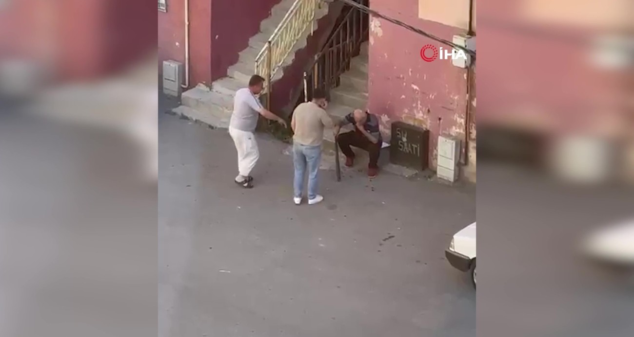 Kartal’da kiracısıyla kavga eden ev sahibinin bıçaklandığı anlar ortaya çıktı