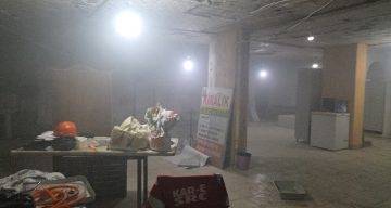 Köftecide yangın paniği: Apartman ve esnaf şikayetçi oldu