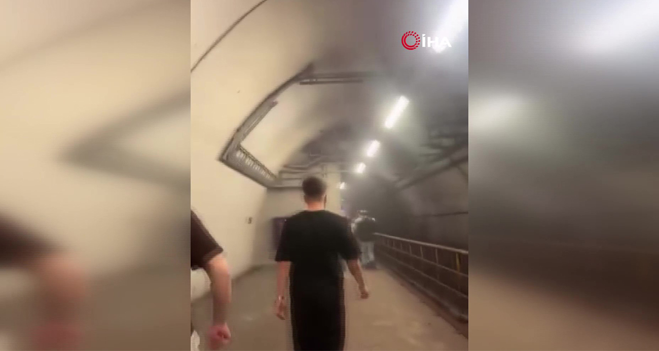 M7 Metro Hattı’nda arıza: Vatandaşlar tünelde yürüdü