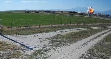 Niğde’deki havai fişek fabrikasındaki patlama kamerada