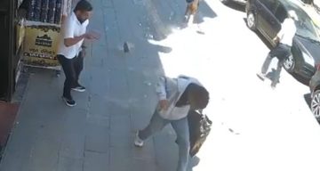 Van’da korku dolu anlar: Saniyelerle kurtuldular