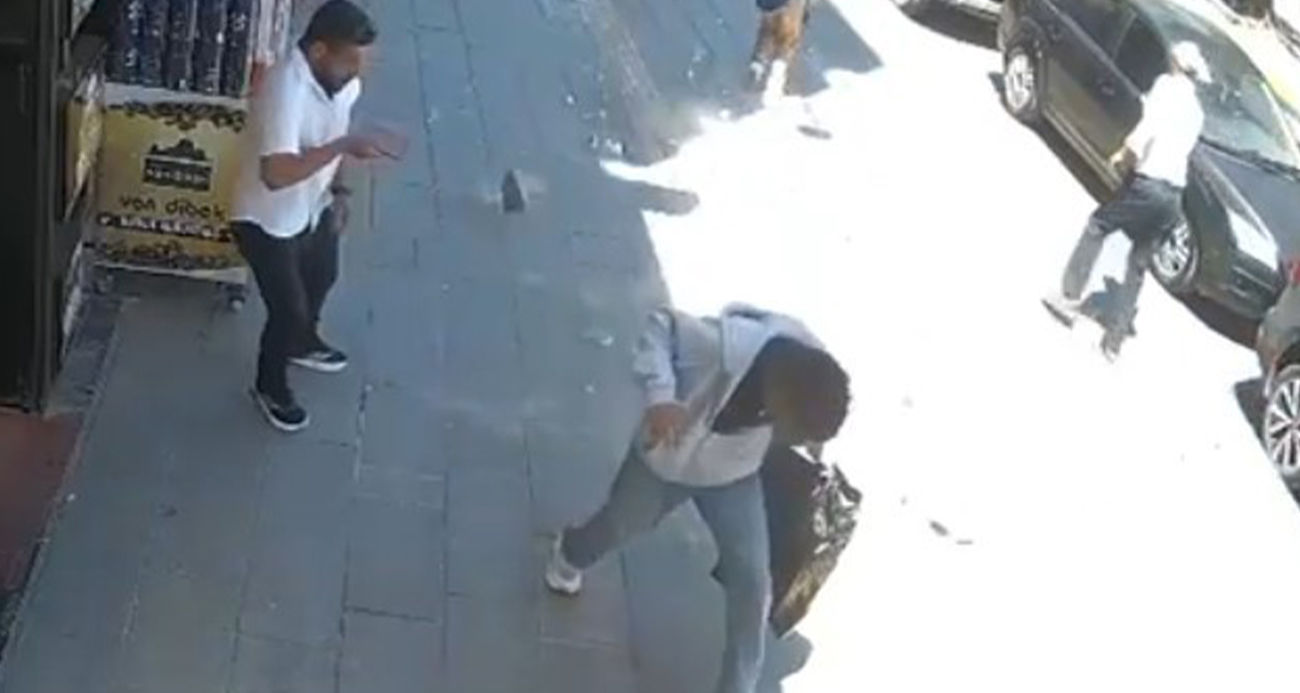 Van’da korku dolu anlar: Saniyelerle kurtuldular