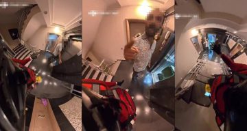 Apartman görevlisi ile kadın motokurye arasında asansör kullanımı tartışması karakolluk oldu