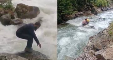 Arap turistlerin dere ve göl kenarındaki fotoğraf çekme merakı tatsız bitiyor