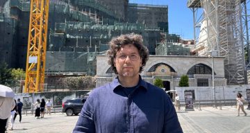 Ayasofya-i Kebir Cami-i Şerifi’ndeki restorasyon çalışmalarında yeni aşamaya gelindi