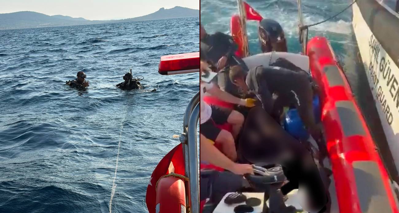 Ayvalık’ta tekne turunda kaybolan gencin cansız bedenine ulaşıldı