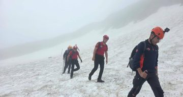 Çamlıhemşin’de mahsur kalan 3 turiste 10 saatlik çalışmaların ardından ulaşıldı