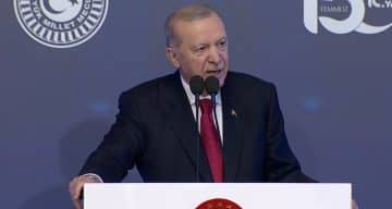 Cumhurbaşkanı Erdoğan: ”Gazi Meclis emperyalizmin maşalarına geçit vermemiştir”