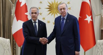 Cumhurbaşkanı Erdoğan, Kanada Başbakanı Mark Carney’i kabul etti