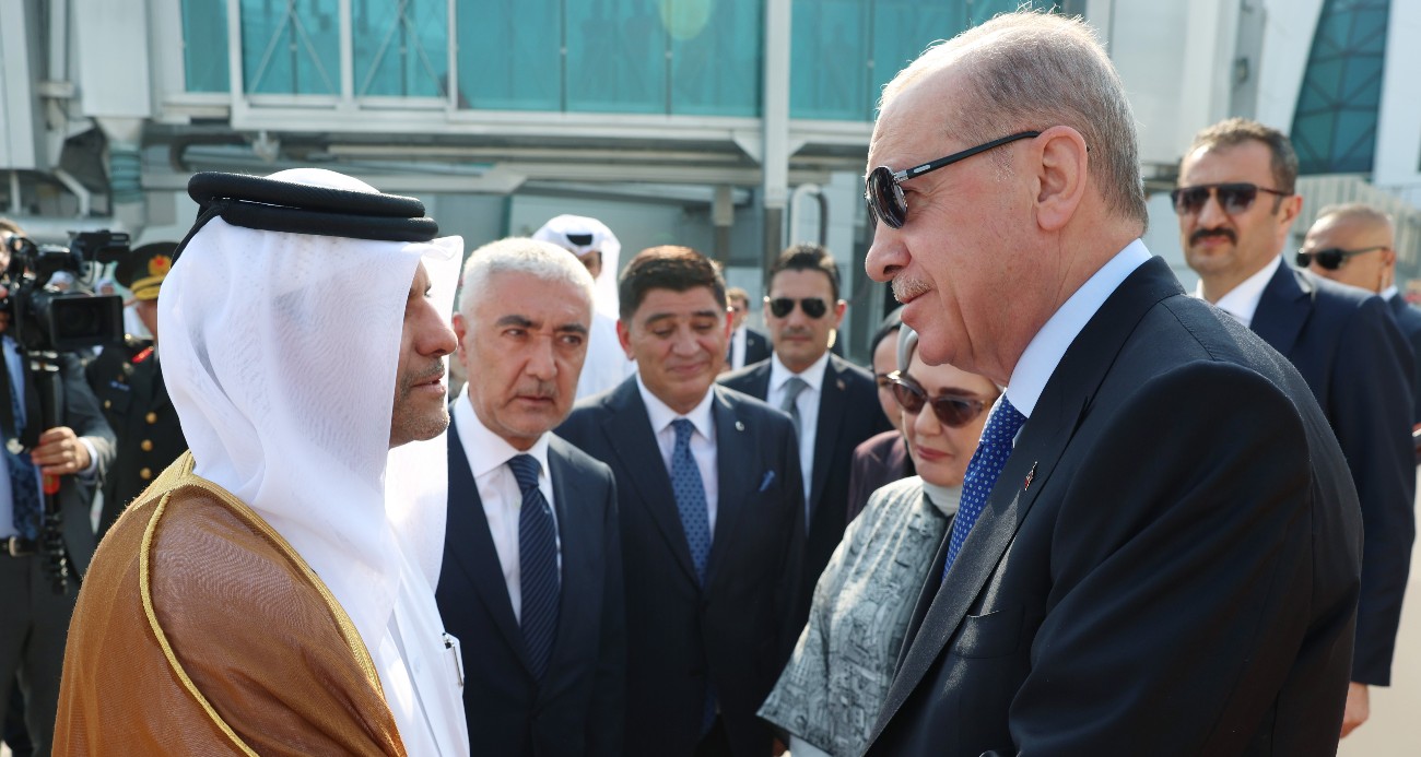 Cumhurbaşkanı Erdoğan’dan, Katar’a taziye ziyareti