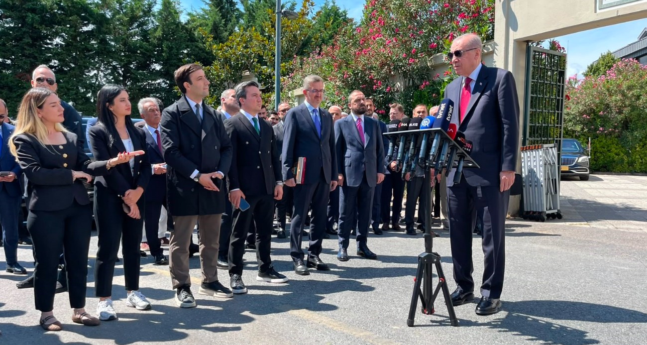 Cumhurbaşkanı Recep Tayyip Erdoğan: “NATO Zirvesi’nde liderlerle mutluluğu birlikte yaşadık”