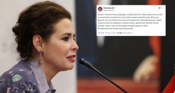 Deprem zamanında “Devlet yoktu” diye paylaşım yapan Pelin Batu özür diledi