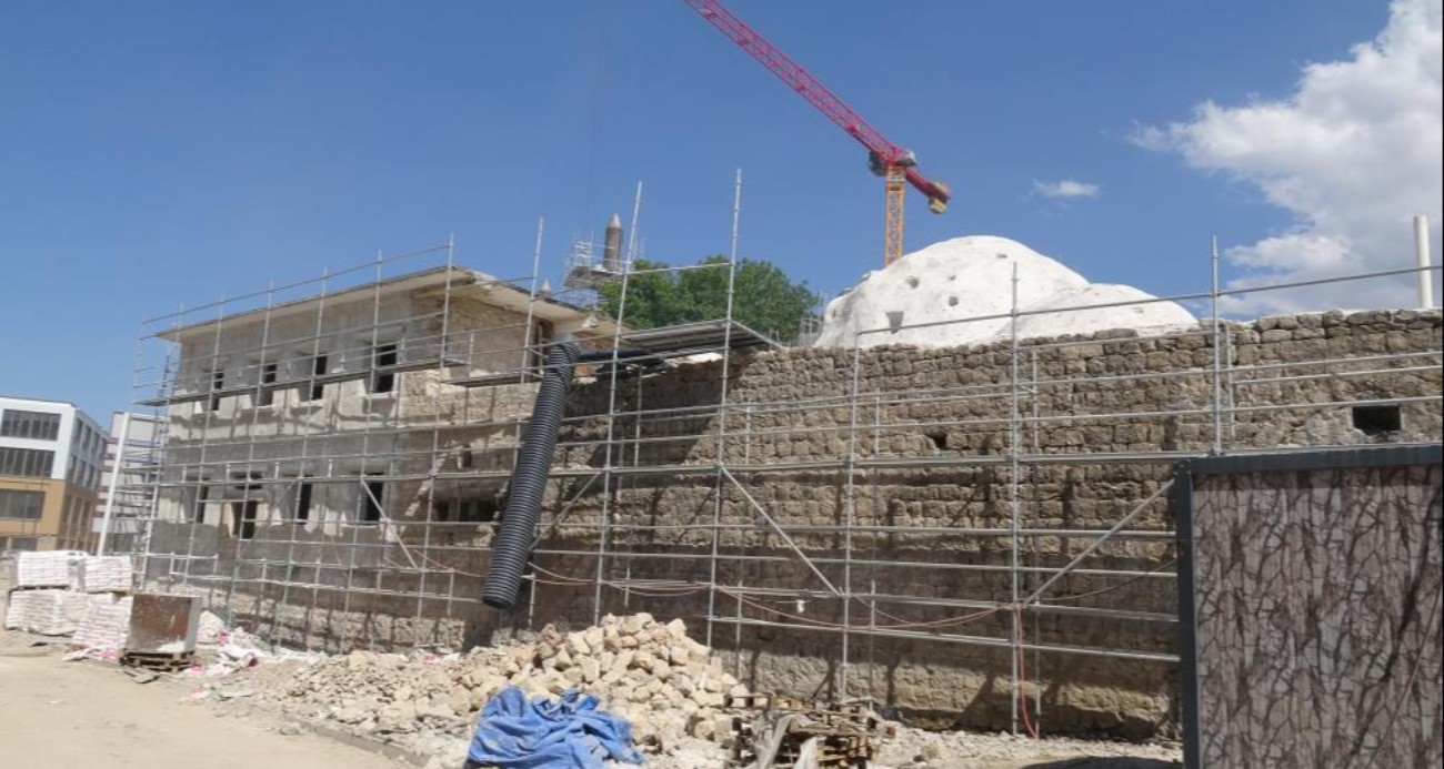 Depremde hasar gören 150 yıllık tarihi hamam yeniden ayağa kaldırılıyor