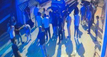 Eskişehir’de 2’si polis 8 kişinin yaralandığı kavganın görüntüleri ortaya çıktı