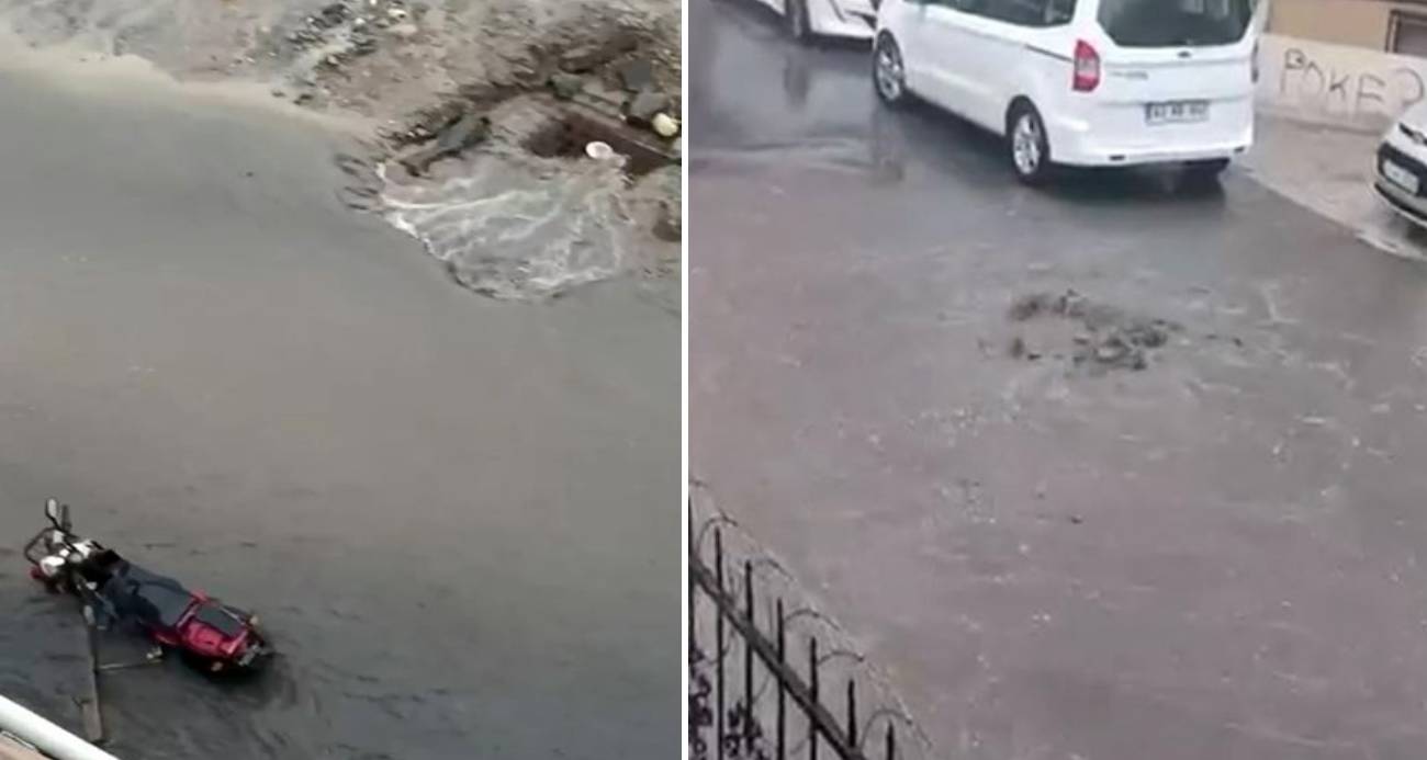 İstanbul’un birçok noktasında sağanak etkili oldu: Yollarda su birikintileri oluştu