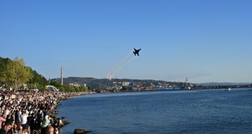 Karadeniz Ereğli, 13 yıl sonra yeniden SOLOTÜRK heyecanını yaşadı