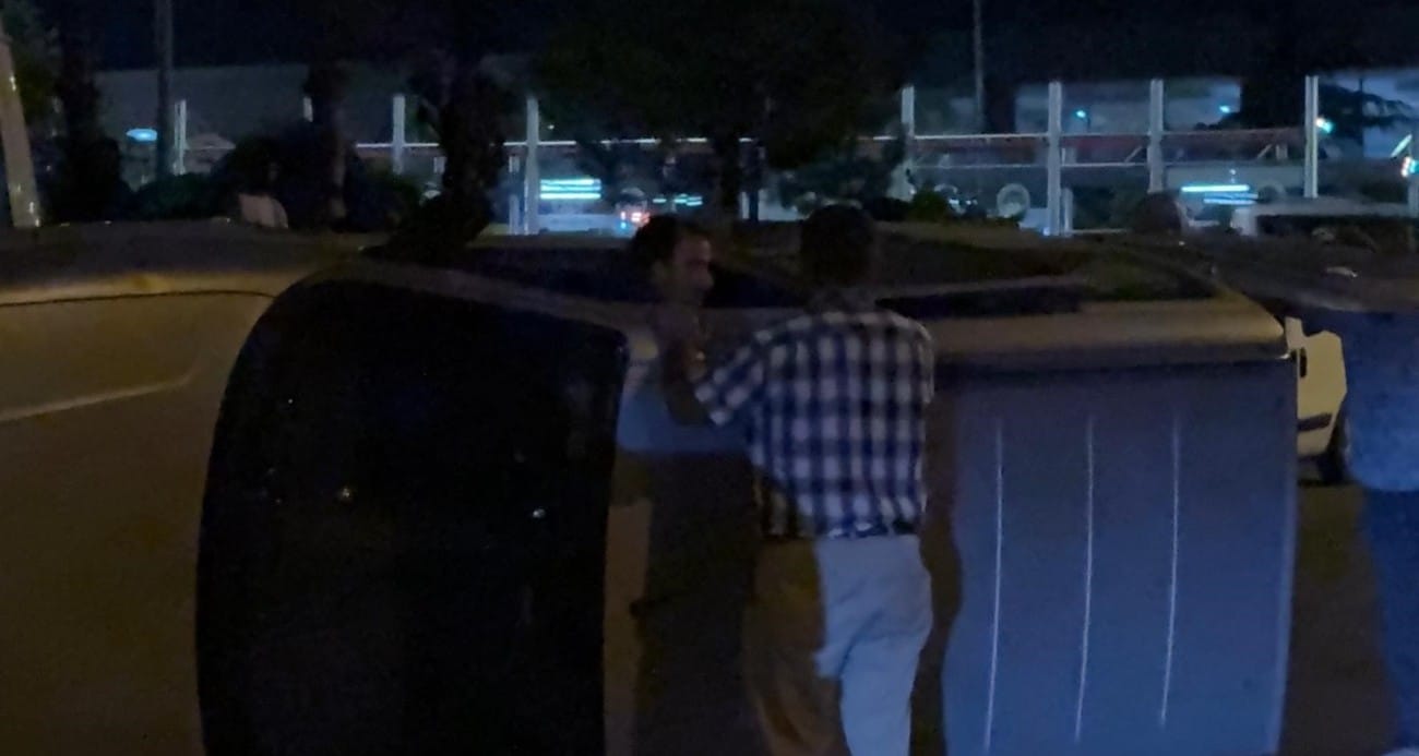 Kaza yaptığı aracıyla gitmek istedi, ekiplere zor anlar yaşattı