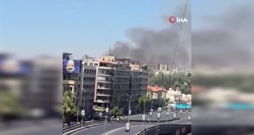 Macron’un ziyaret ettiği Şam’da çifte patlama